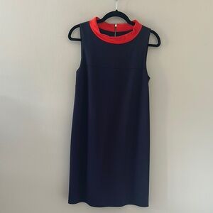 Jude Connally Navy and Red Mini Dress